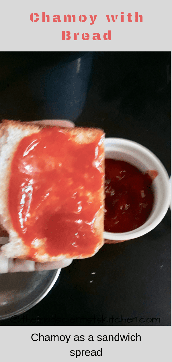 Easy Peasy Chamoy with Bread