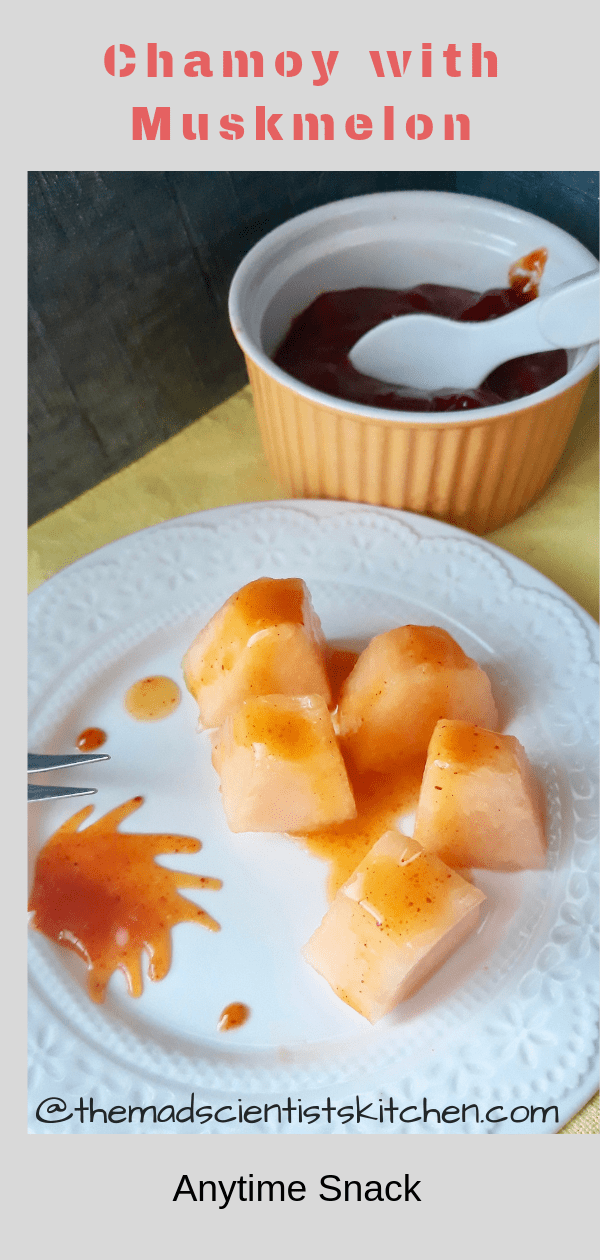 Chamoy with Muskmelon