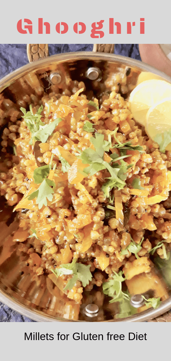 A pearl millet stir-fry