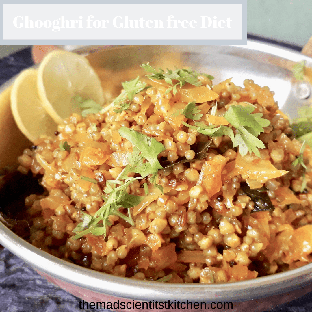 Ghooghri, a delicious stir-fry with pearl millets