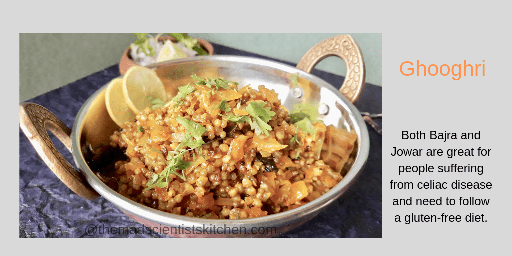 Ghoogri is a millets stir-fry