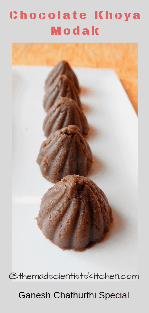 Chocolate Khoya Modak