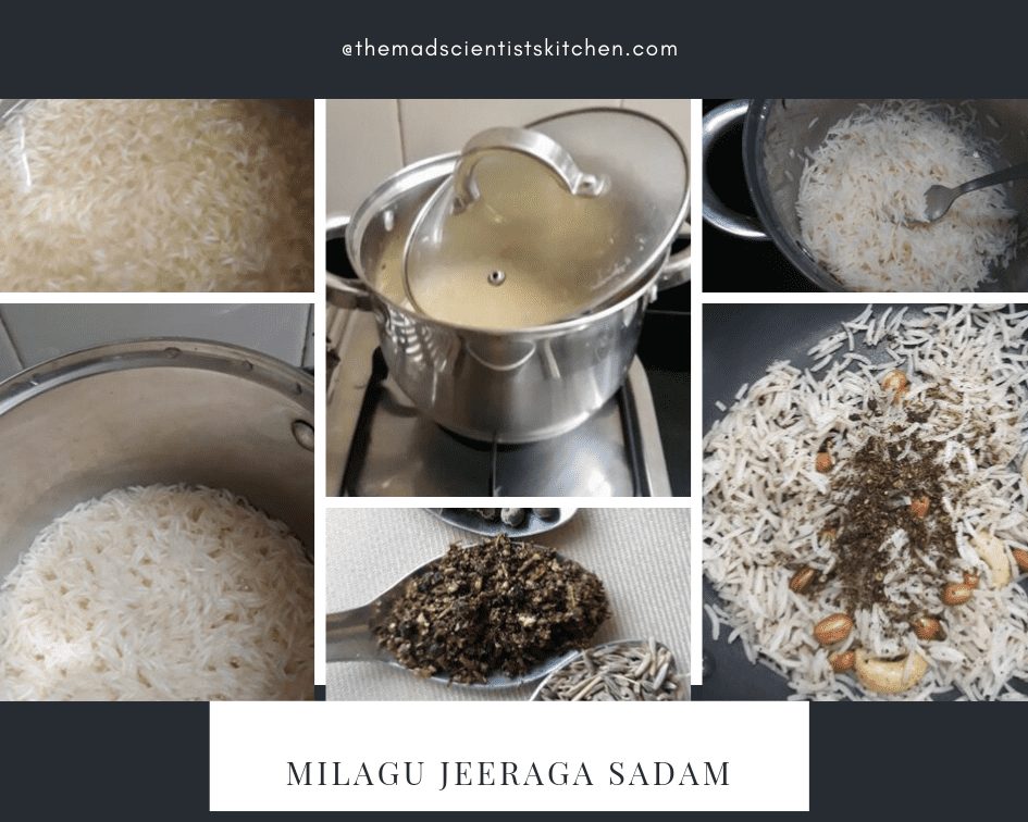 How to make Milagu Jeeraga Sadam