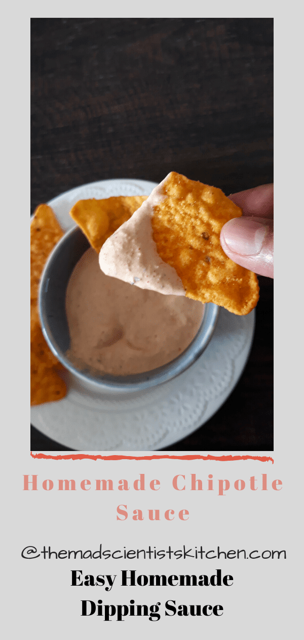 Chipotle Sauce easy and homemade