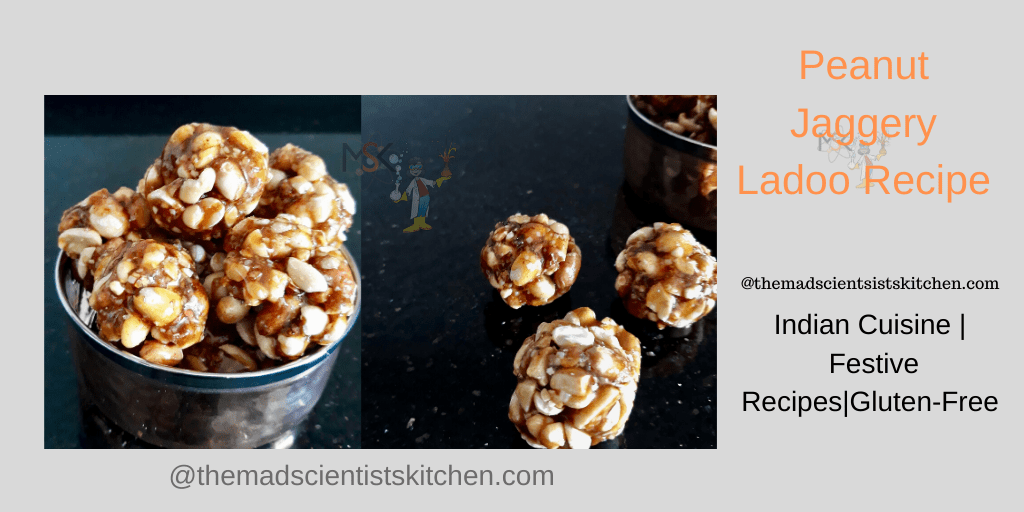 Peanut Jaggery Ladoo