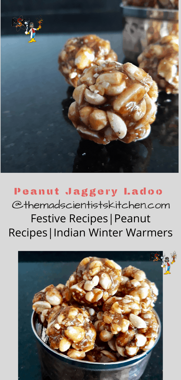 Peanut Jaggery Ladoo The Mad Scientist S Kitchen