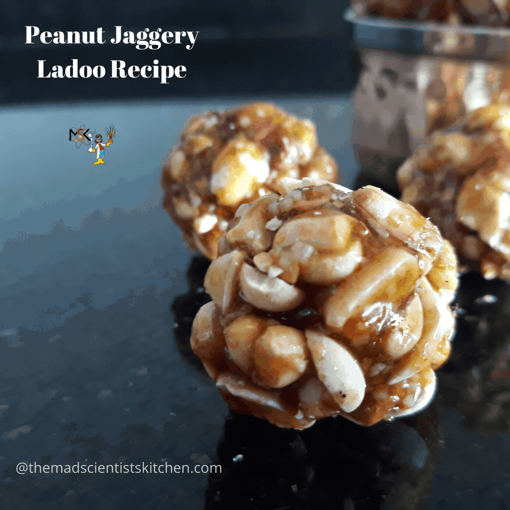 Peanut Jaggery Ladoo