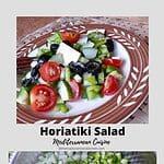 Horiatiki Salad with Homemade Vinaigrette