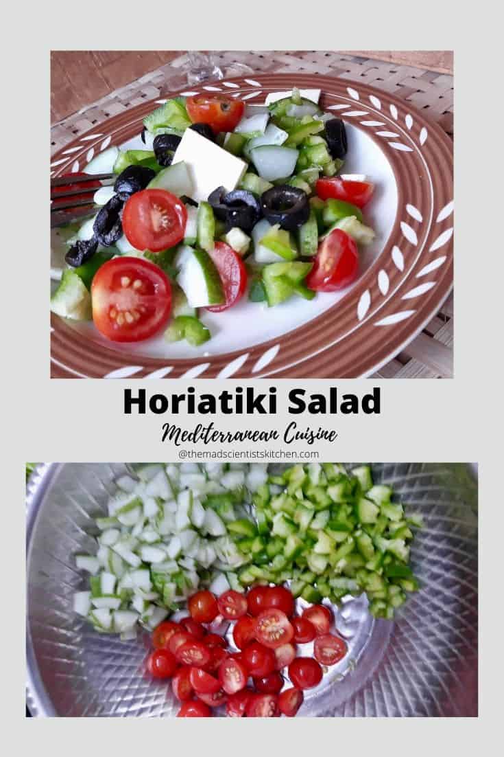 Horiatiki Salad with Homemade Vinaigrette
