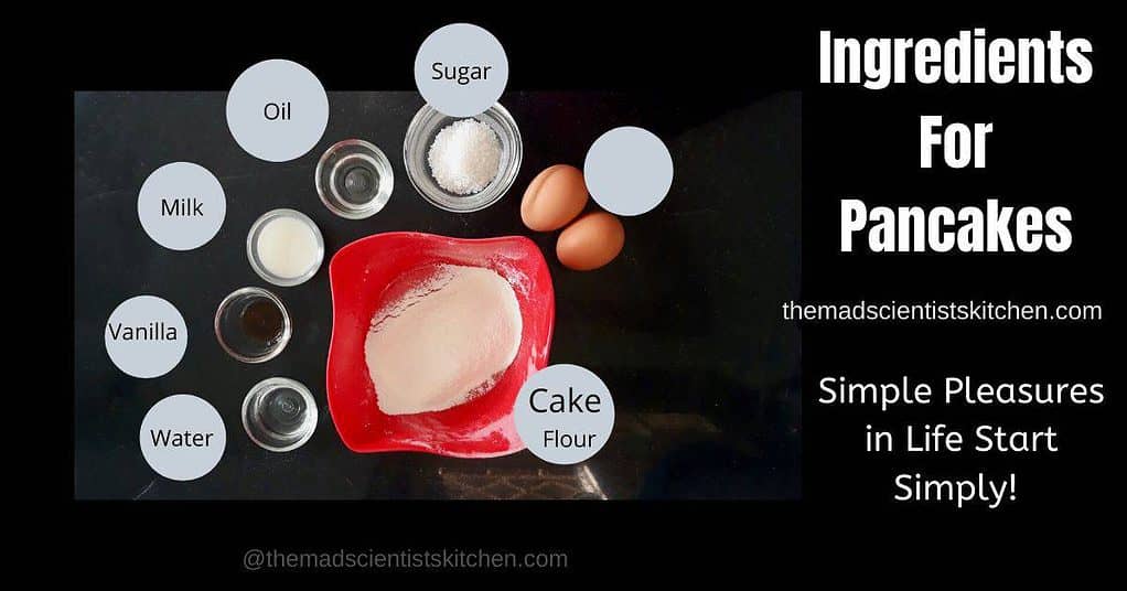 Pancake ingredients