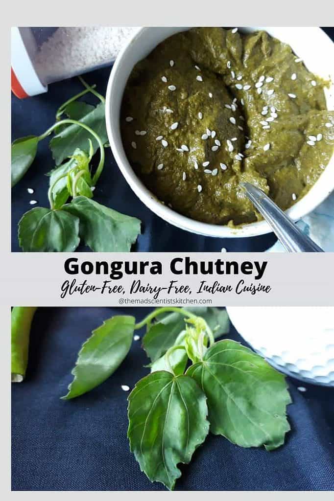 Pachadi or Chutney with Gongura leaves