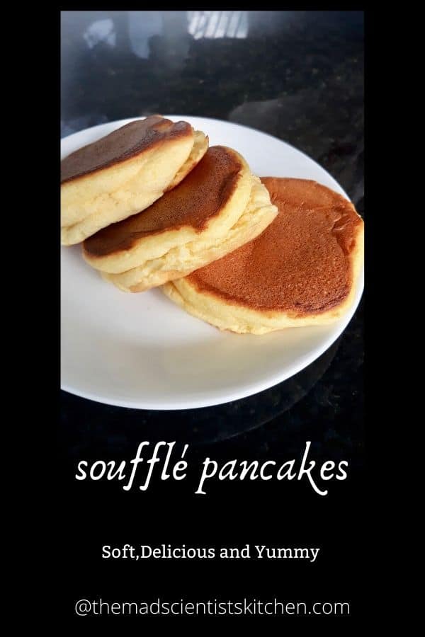 Delicious, soft pancakes