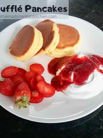 Breakfast with Japanese Pancakes