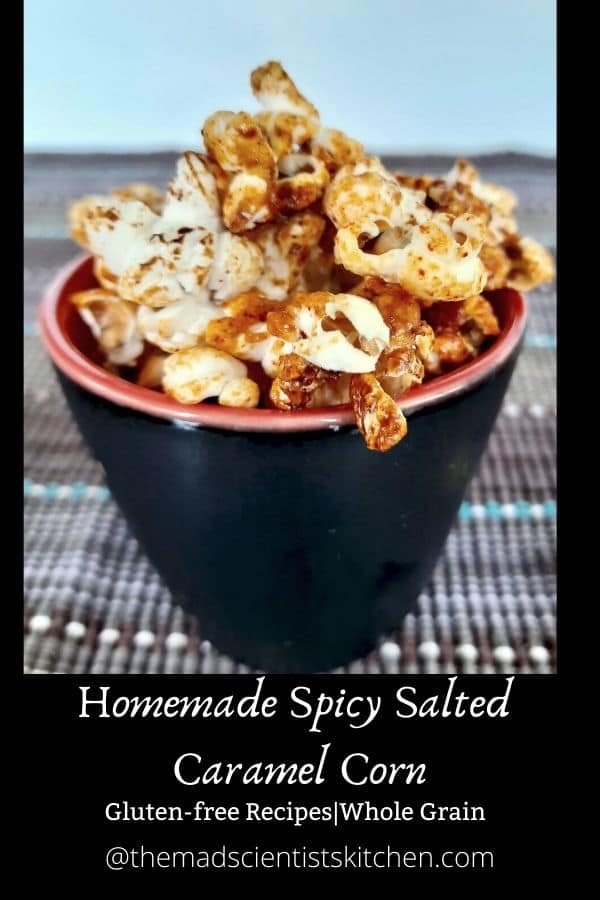 Kettle Corn with Salted Caramel and Cayenne Pepper