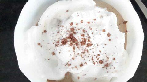 Mocha Semifreddo with Hot Milk Foam Recipe