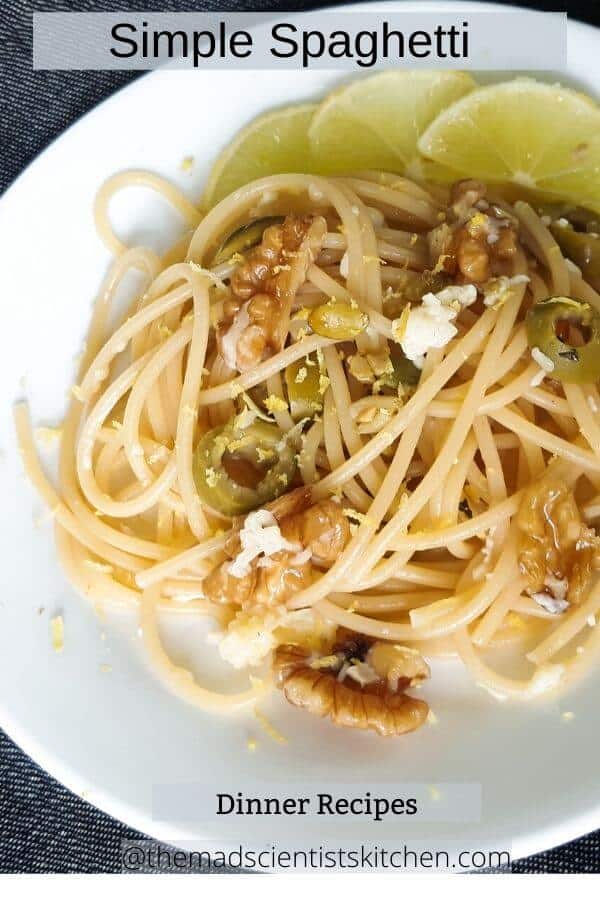 Spaghetti Dinner serving