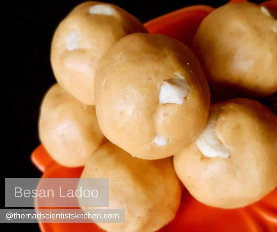 Laddu a sweet that is very commonly made in the Indian subcontinent