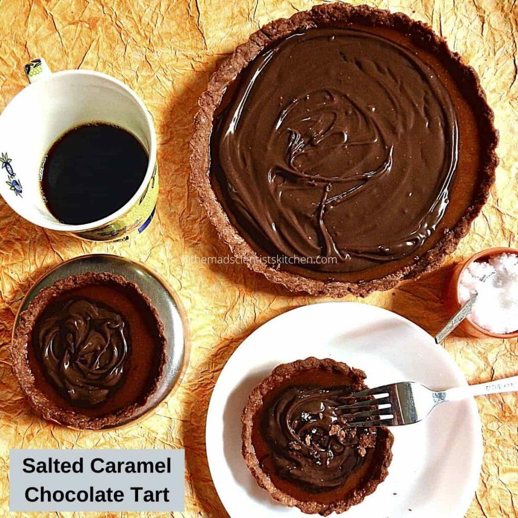 Decadent Salted Caramel Chocolate Tart