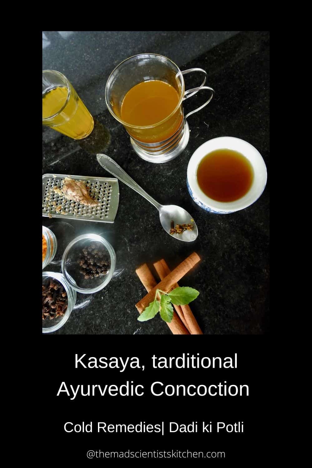 Kasayam, with most of its ingredients