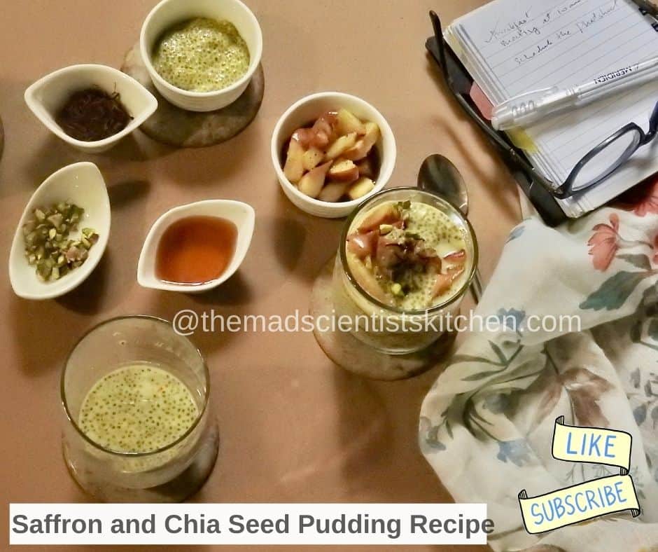 Easy Steps and important Saffron and Chia Seed Pudding Recipe