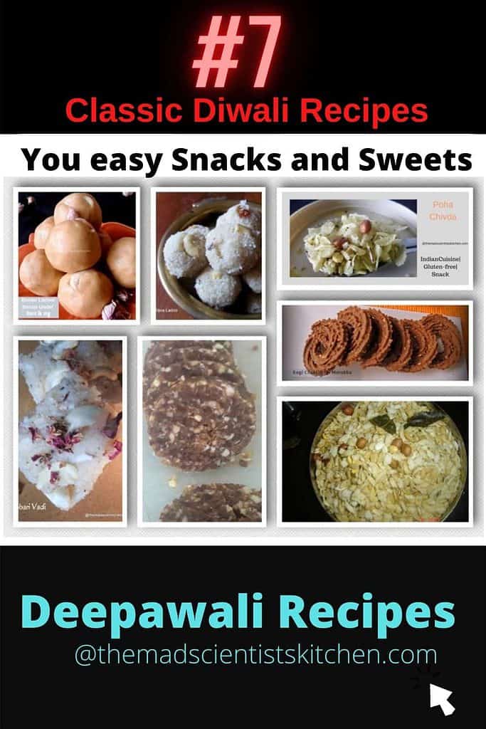 #7 Classic Diwali Snacks and Sweets Recipes