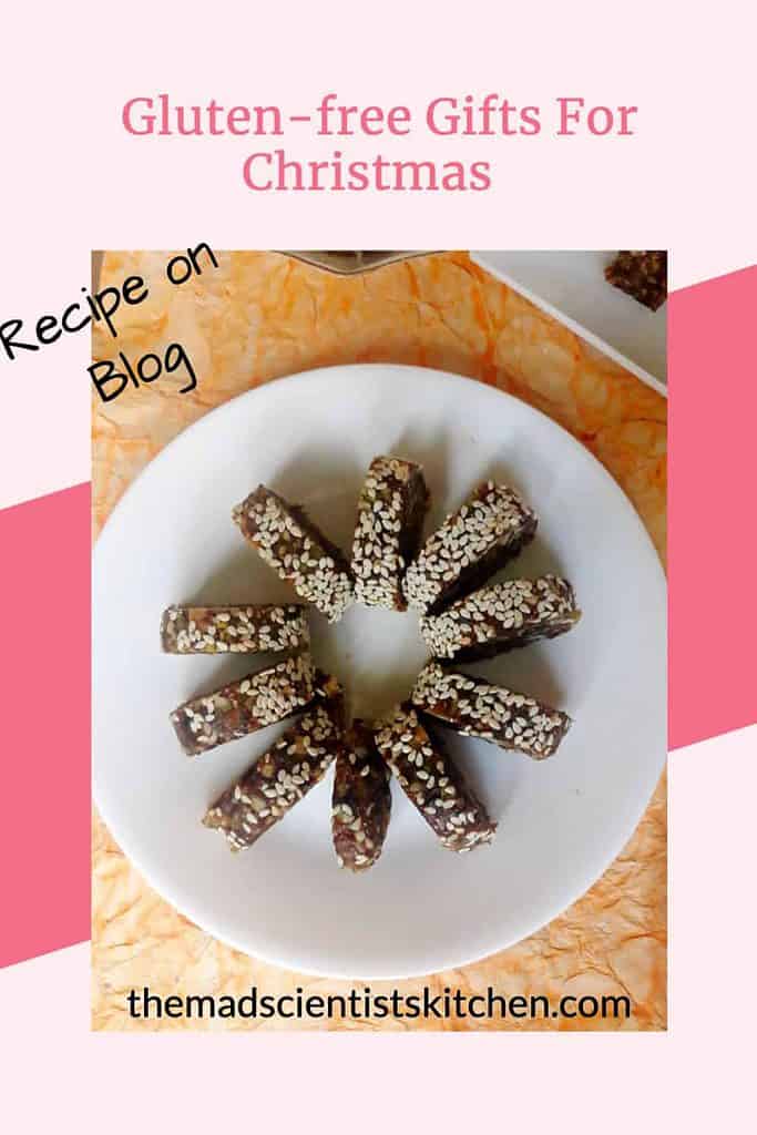 Easy Edible gift- Sugar-free Dry Fruit Rolls.