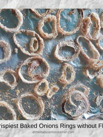 Baked Onions Rings,Baked Onions Rings without Flour