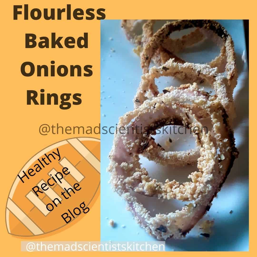 Crispiest Baked Onions Rings Without Flour The Mad Scientists Kitchen