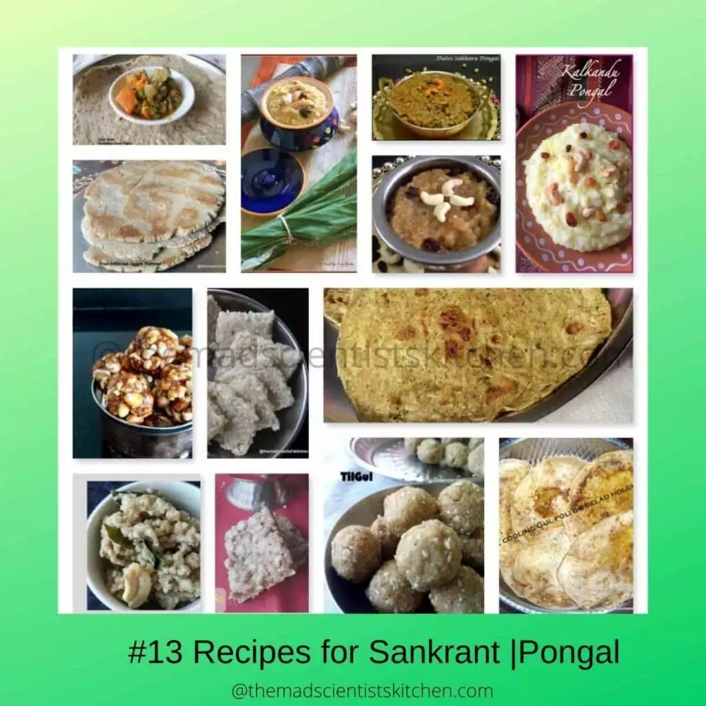 Sankranti Recipes, a round up