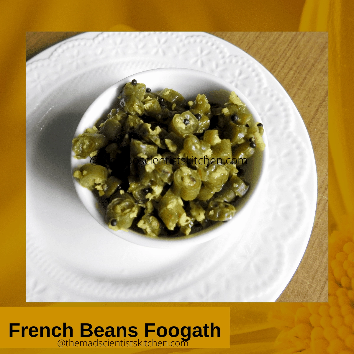 Everyday vegetable with tender French Beans