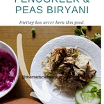 Fresh Methi Matar Biryani a exquisitely different biryani!