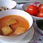 Tomatoes and soup are delicious comfort food