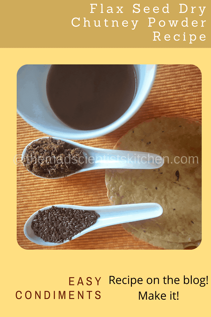 Teatime with khakhara and flax seed chutney