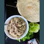 Mutabal or Moutabel an eggplant dip
