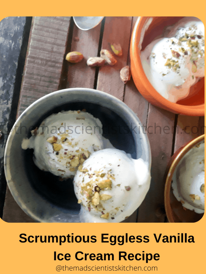 Serving up Vanilla icecream