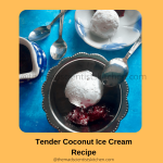 Serve up some tender coconut ice cream at home