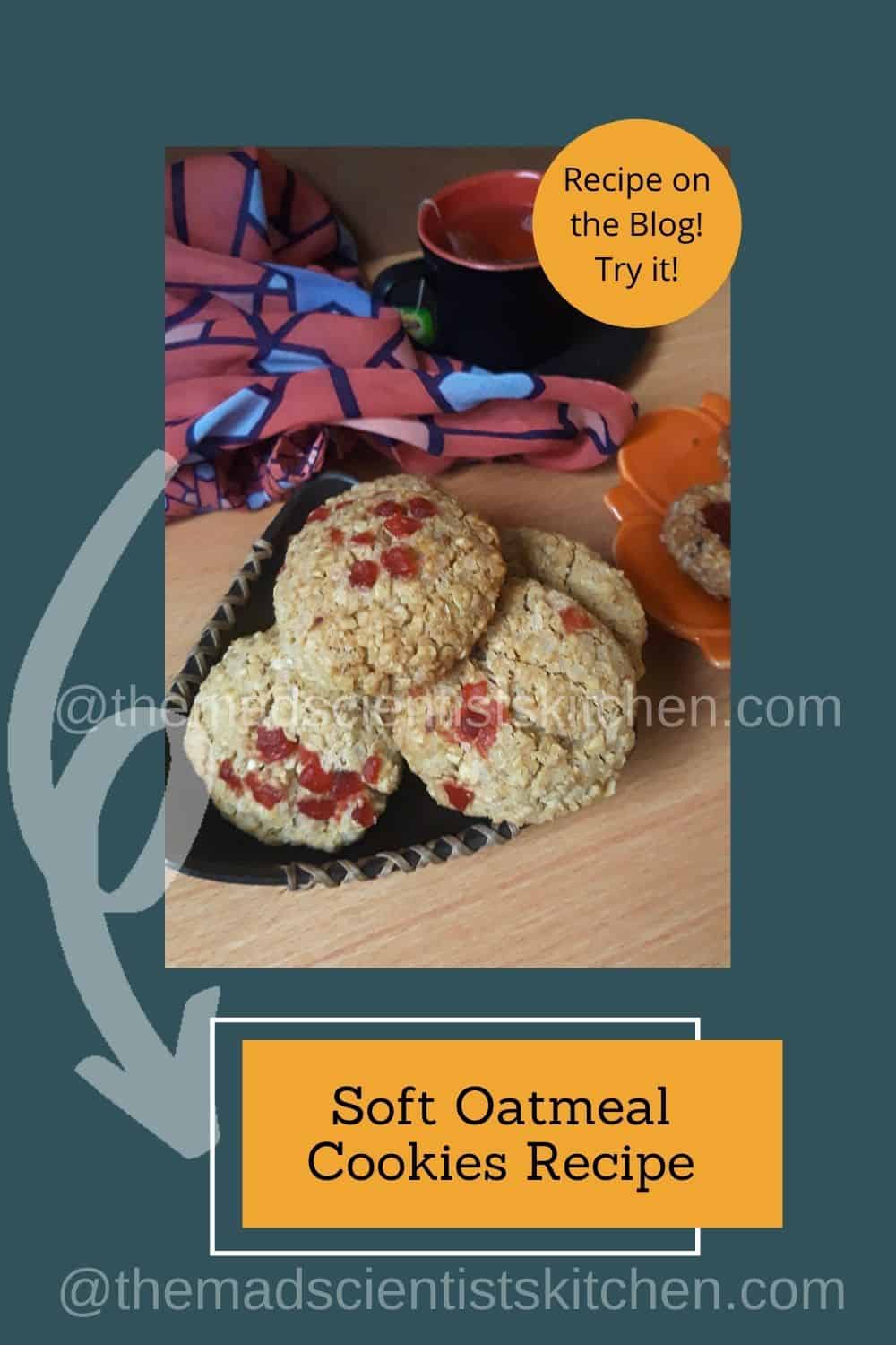 Soft Oatmeal Cookies Recipe, Easy And Delicious
