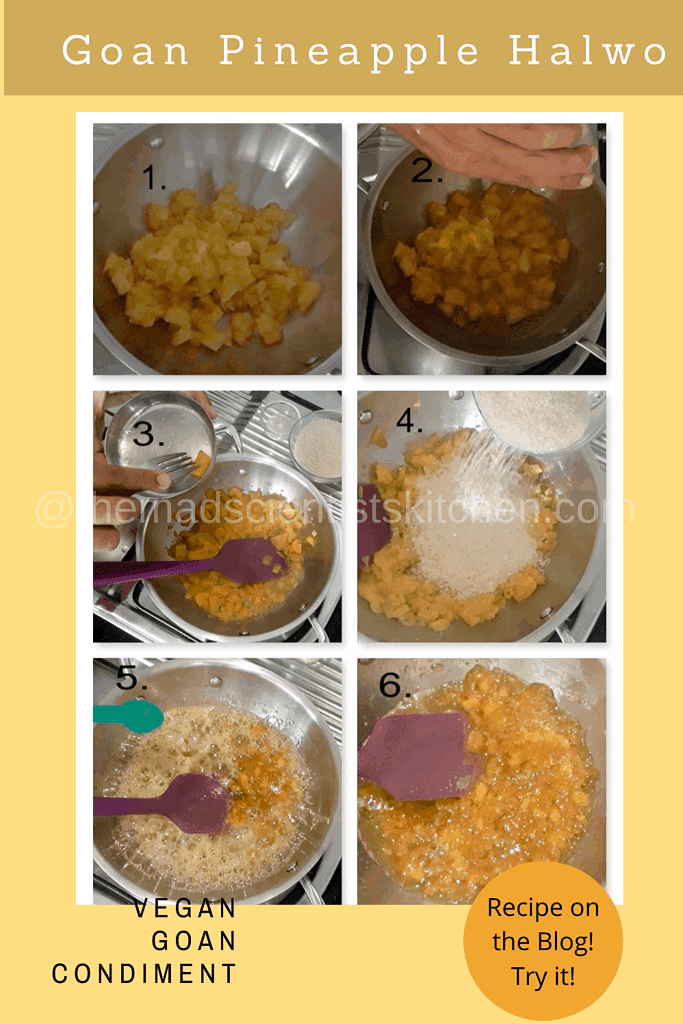 steps in making pineapple halwo