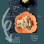 Serving my Tahini Halva Recipe