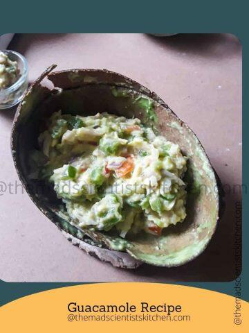 The best Guacamole ready to serve