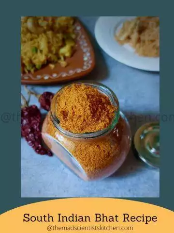 South Indian Bhat Recipe Spice blend