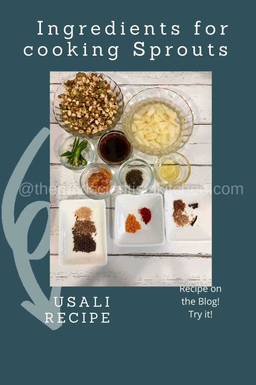 Simple and delicious Goan Usali recipe needs these few ingredients.