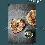 Getting ready to serve Shenga Holige a high-energy sweetened flatbread