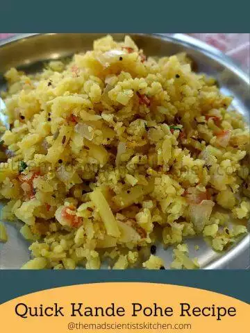 Kande Pohe,Flattened Rice,Beaten rice