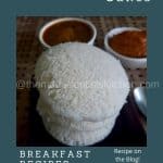 Idli (Steamed Rice Cakes) with chutney and sambhar ready for breakfast