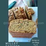 My popular carrot cake has millets in it and we enjoy it.