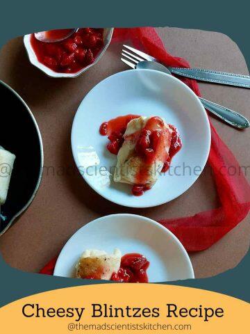 Cheesy Blintzes Recipe