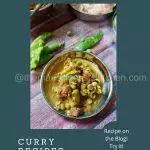 Nimona is a simple and delicious vegan curry that is made with fresh peas.