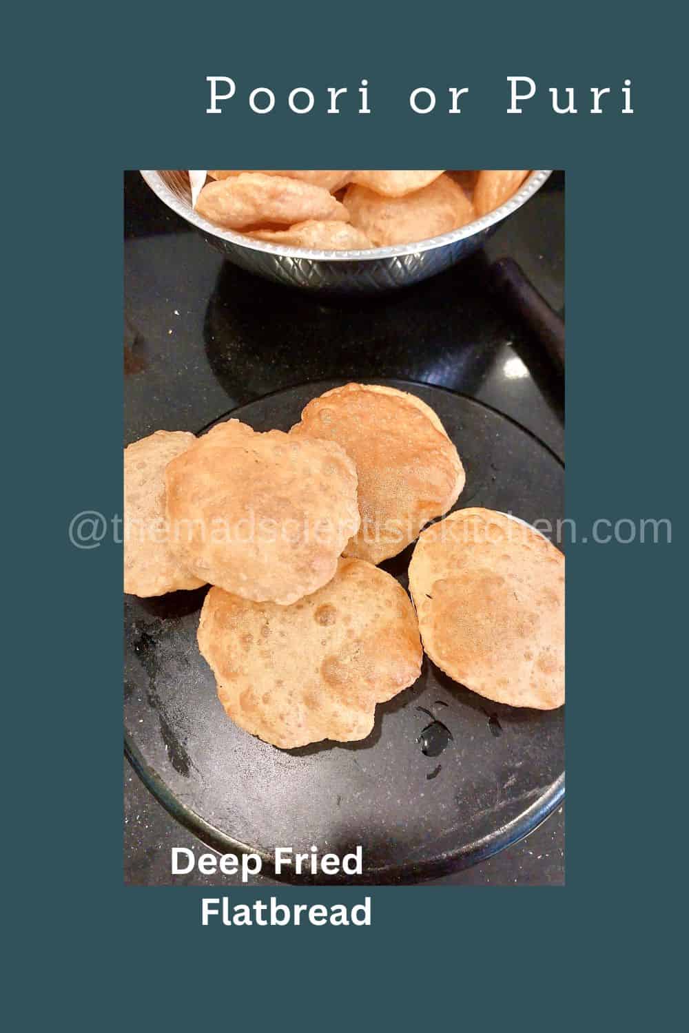 Just made Poori for Ugadi or Padwa lunch.
