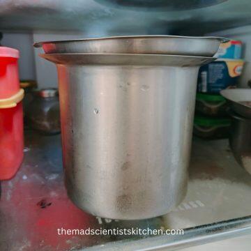 Chill the Mattha in the fridge cools and the flavours mingle.